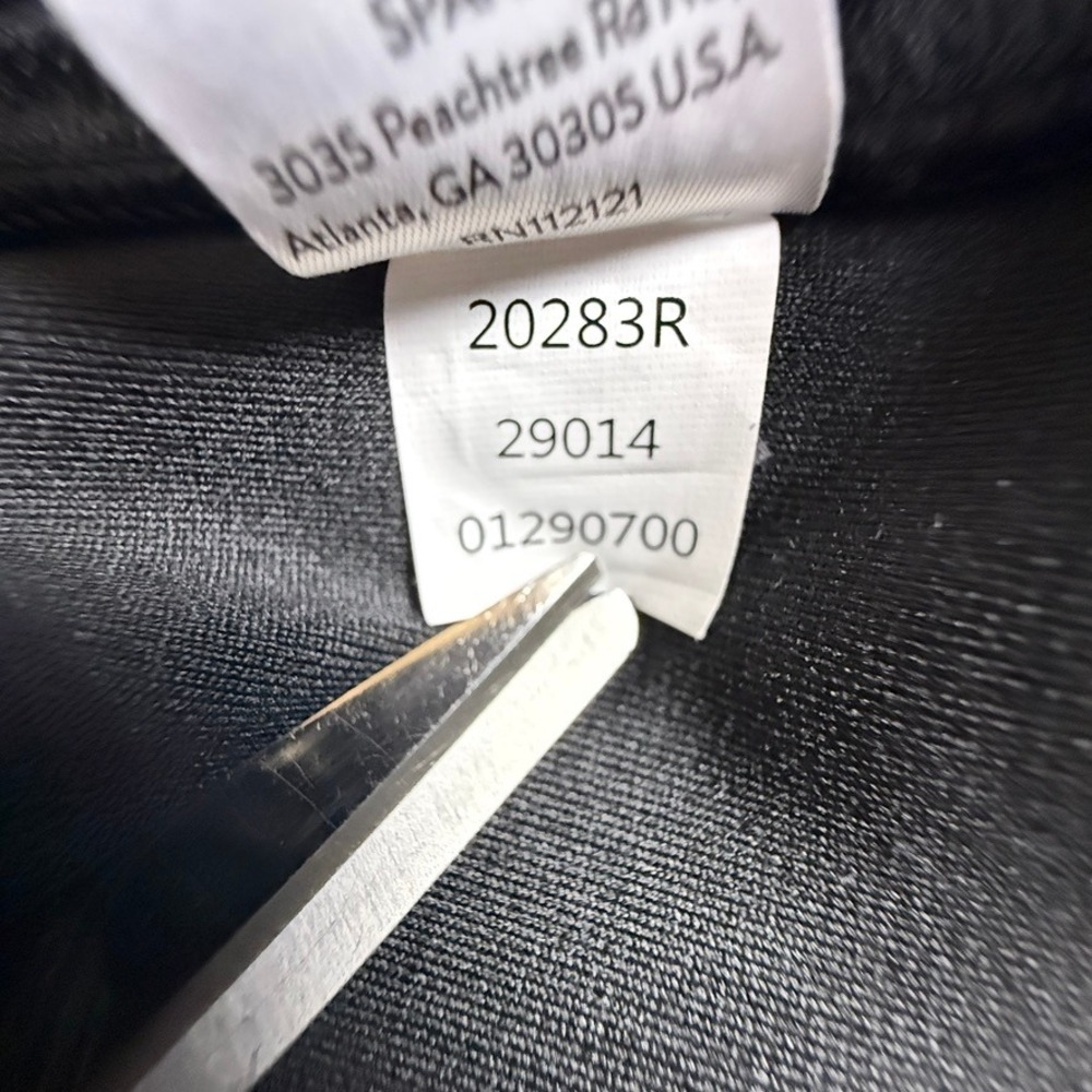 Spanx Faux Leather Joggers Womens Large Black High Waisted Pocket Pants 20283R - Picture 14 of 15